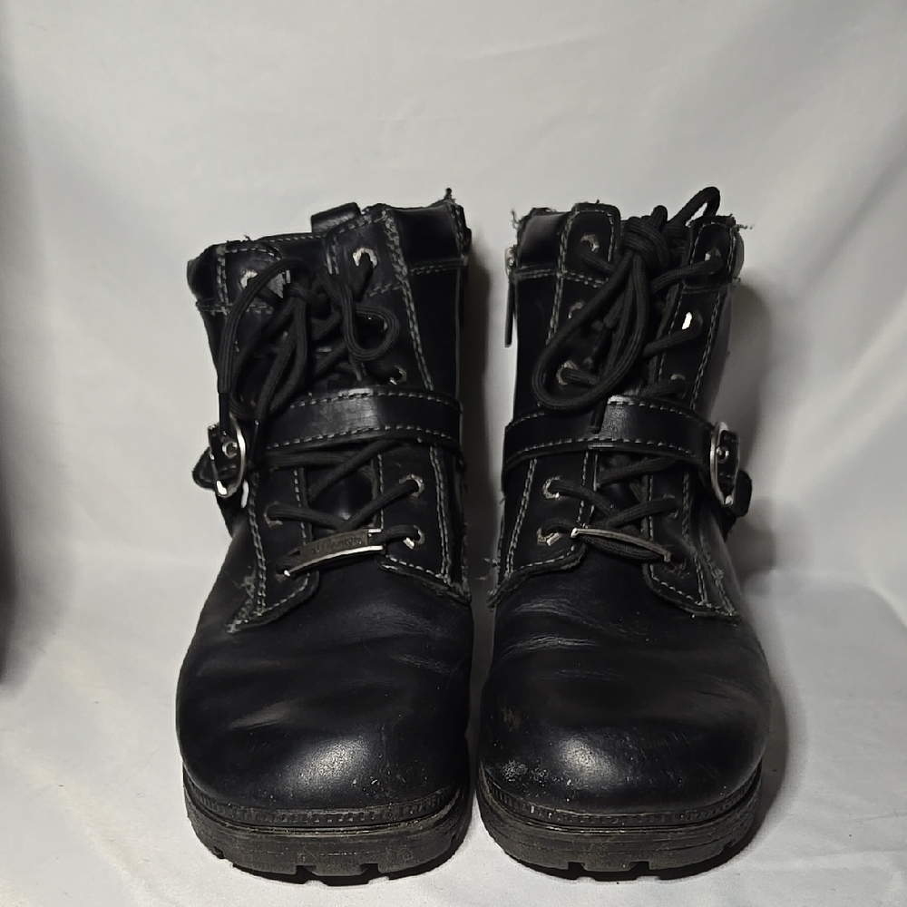 Harley-Davidson Men's Black Leather Boots - Picture 4 of 10